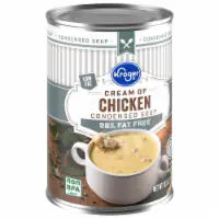 Kroger® 98% Fat Free Cream of Chicken Condensed Soup