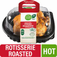 Simple Truth Fresh Hot Roasted Whole Rotisserie Chicken 2 lb