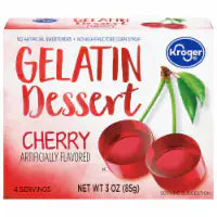 Kroger® Cherry Gelatin Dessert Mix 3 oz