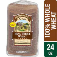 Western Hearth® 100% Whole Wheat Bread 24 oz