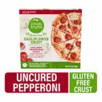 Simple Truth™ Uncured Pepperoni Gluten Free Cauliflower Crust Frozen Pizza
