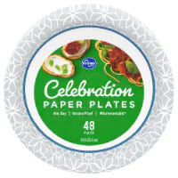 Kroger® Celebration Paper Plates 48 ct / 10 in