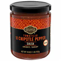 Private Selection® Tomatillo and Chipotle Pepper Medium Salsa 16oz