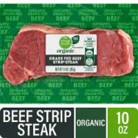 Simple Truth Organic® Grass Fed Beef New York Strip Steak 10 oz