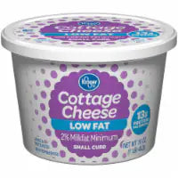 Kroger® 2% Low Fat Small Curd Cottage Cheese 16oz