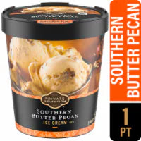 Private Selection® Southern Butter Pecan Ice Cream Pint 16 oz
