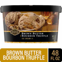 Private Selection® Brown Butter Bourbon Truffle Ice Cream Tub 48 oz