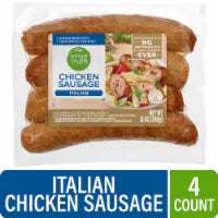 Simple Truth® Italian Chicken Sausage Links 12 OZ 4 ct / 12 oz