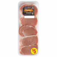 Kroger® Fresh Naturalˆ Pork Loin Chops Boneless 1 ct