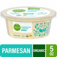 Simple Truth Organic® Grated Parmesan Cheese 5 oz Tub