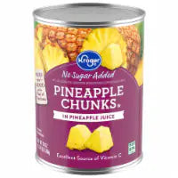 Kroger® Canned Pineapple Chunks in Pineapple Juice