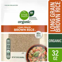 Simple Truth Organic® Long Grain Brown Rice 32 oz