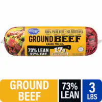 Kroger® 3 lb. Ground Beef Roll 73/27