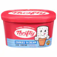 Thrifty Cookies N' Cream Ice Cream 48 oz