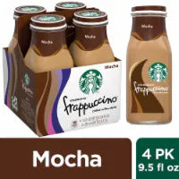 Starbucks® Frappuccino® Mocha Coffee Multipack Bottles 4 pk / 9.5 fl oz