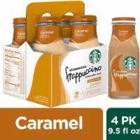 Starbucks® Frappuccino® Caramel Iced Coffee Multipack Bottles 4 pk / 9.5 fl oz