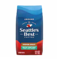Seattle’s Best Coffee Decaf Portside Medium Roast Ground Coffee 12 oz