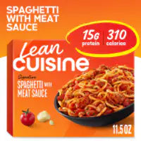 Lean Cuisine Signature Spaghetti with Meat Sauce Frozen Meals Frozen Pasta Lunch or Dinner 11.5 oz