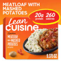 Lean Cuisine Signature Meatloaf with Mashed Potatoes Frozen Meals Frozen Lunch or Dinner 9.375 OZ