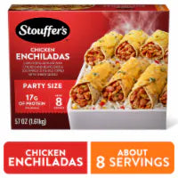 Stouffer's Chicken Enchiladas Party Size Frozen Enchiladas Party Size Frozen Meals 57 oz