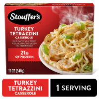Stouffer's Turkey Tetrazzini Casserole Single Serve Frozen Turkey Casserole Single Frozen Meals 12 OZ