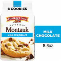 Pepperidge Farm Montauk Soft Baked Milk Chocolate Chunk Cookies 8.6 oz