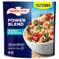 Birds Eye Quinoa & Spinach Power Blend, Frozen Side 10 oz