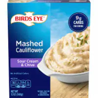 Birds Eye Sour Cream & Chives Mashed Cauliflower Frozen Vegetable