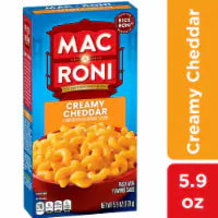 Mac-A-Roni™ Creamy Cheddar Macaroni and Cheese Pasta Box 5.9 oz