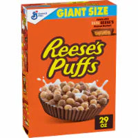 General Mills Reese's™ PUFFS Chocolatey Peanut Butter Cereal Giant Size 29 oz
