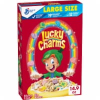 General Mills Lucky Charms with Marshmallows Large Size Cereal 14.9 oz