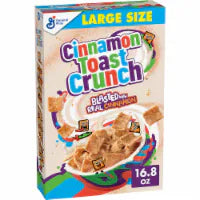 General Mills Cinnamon Toast Crunch Large Size Cereal 16.8 oz