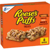 General Mills Reese's™ Puffs Cereal Treat Bars 8 ct / 0.85 oz