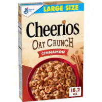 General Mills Cheerios™ Oat Crunch Cinnamon Large Size Cereal 18.2 oz