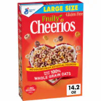 General Mills Fruity Cheerios Large Size Cereal 14.2 oz