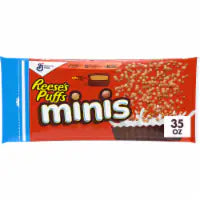 Reese's Puffs Minis Chocolate Peanut Butter Bag Cereal 35 oz