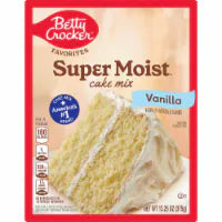 Betty Crocker™ Favorites Super Moist Vanilla Cake Mix 13.25 oz
