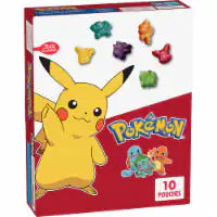 Pokemon Gluten Free Fruit Flavored Snack Treat Pouches Kids School Snacks 10 ct / 0.8 oz