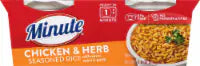 Minute® Gluten-Free Ready to Serve Chicken & Herb Seasoned Rice 2 pk / 4.4 oz