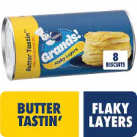 Pillsbury™ Grands!™ Flaky Layers Butter Tastin' Canned Biscuit Dough 8 Biscuits / 16.3 oz
