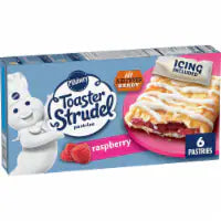 Pillsbury™ Raspberry Toaster Strudel Frozen Pastries 6 ct / 1.95 oz