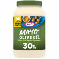 Kraft Reduced Fat Olive Oil Mayo 30 FO
