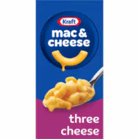 Kraft Three Cheese Mac N Cheese Macaroni and Cheese Dinner with Mini-Shell Pasta