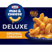Kraft Deluxe Original Cheddar Mac N Cheese Macaroni and Cheese Dinner 14 OZ