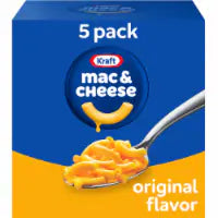 Kraft Original Mac N Cheese Macaroni and Cheese Dinner 5 Pack