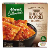 Marie Callender's Garden Tomato Four Cheese Ravioli Bowl Frozen Meal 11 OZ