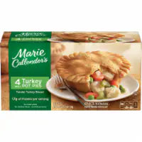 Marie Callender's Turkey Pot Pie Frozen Meal 4-Ct. 40 OZ