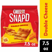 Cheez-It® Snap'd Double Cheese Crackers 7.5 oz