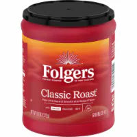 FOLGERS 9.6 OUNCE CLASSIC ROAST Each 9.6 Ounces