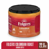 Folgers Colombian Ground Coffee, Medium Roast 22.6 oz